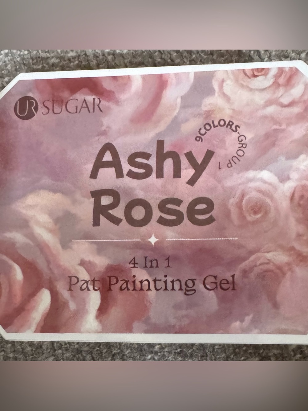 Sugar Ashy Rose 4 in 1 Pat Painting Gel